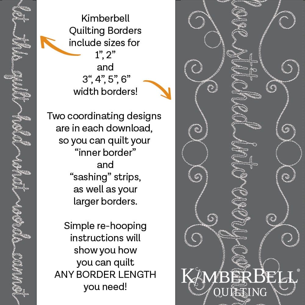 Encouragement Border 1 - Background Quilting