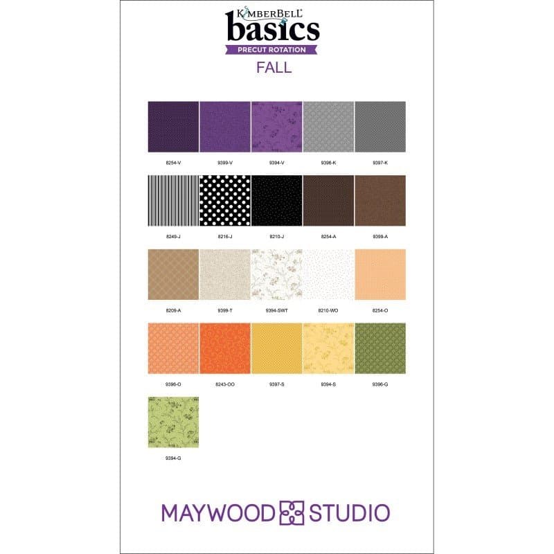 Kimberbell Basics Kim's Picks Fall 2-1/2" Strips — image 1