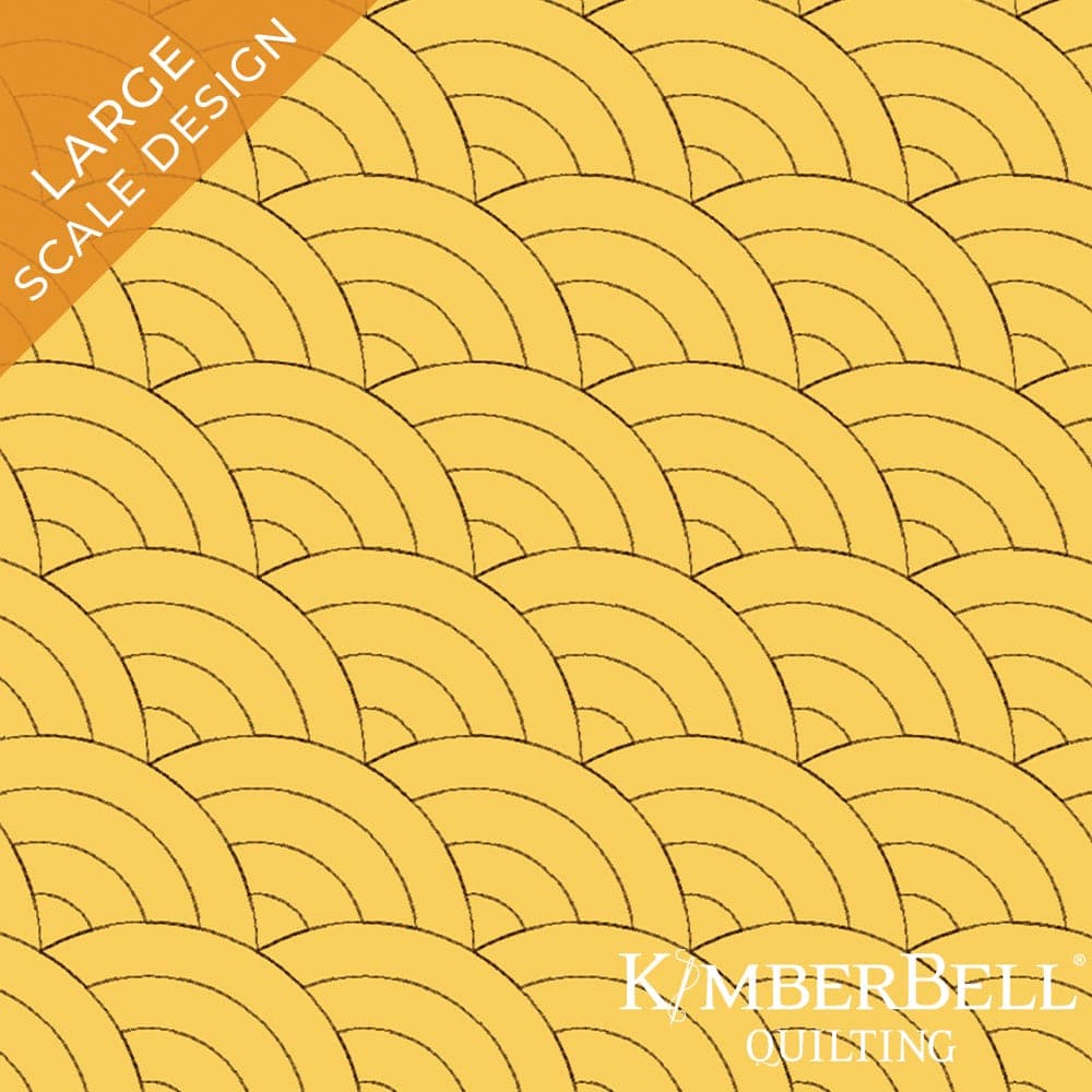 Fan 1 Background Quilting - Background Quilting