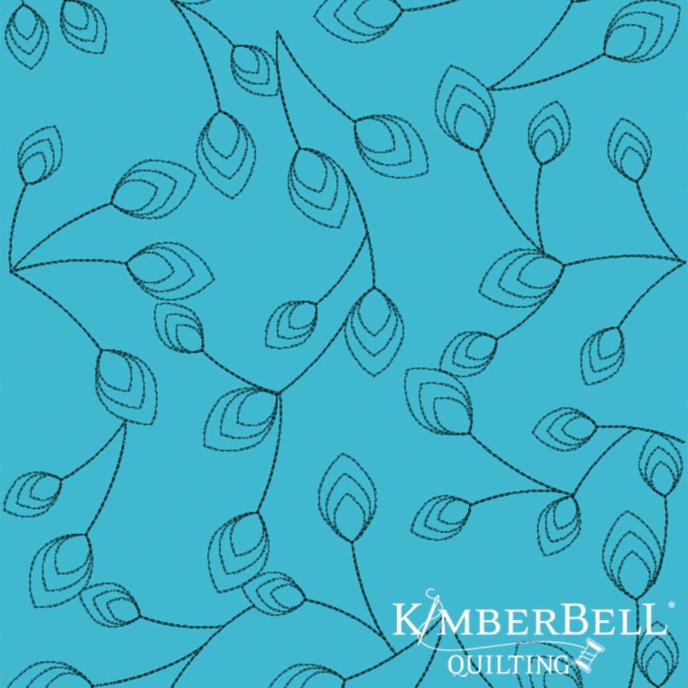 Feather 1 - Background Quilting