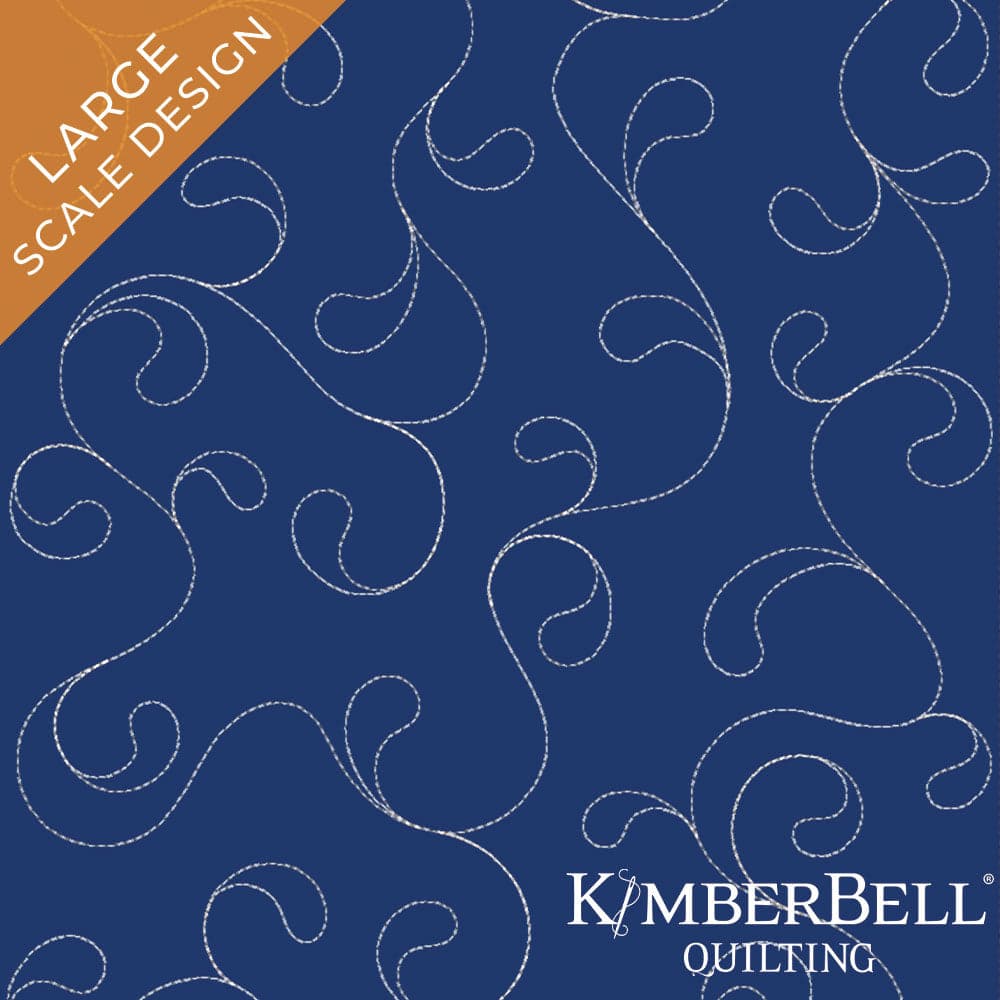 Feather 5 - Background Quilting