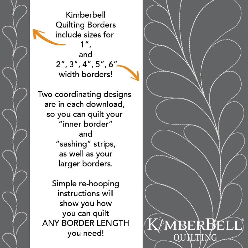 Feather Border 2 - Background Quilting