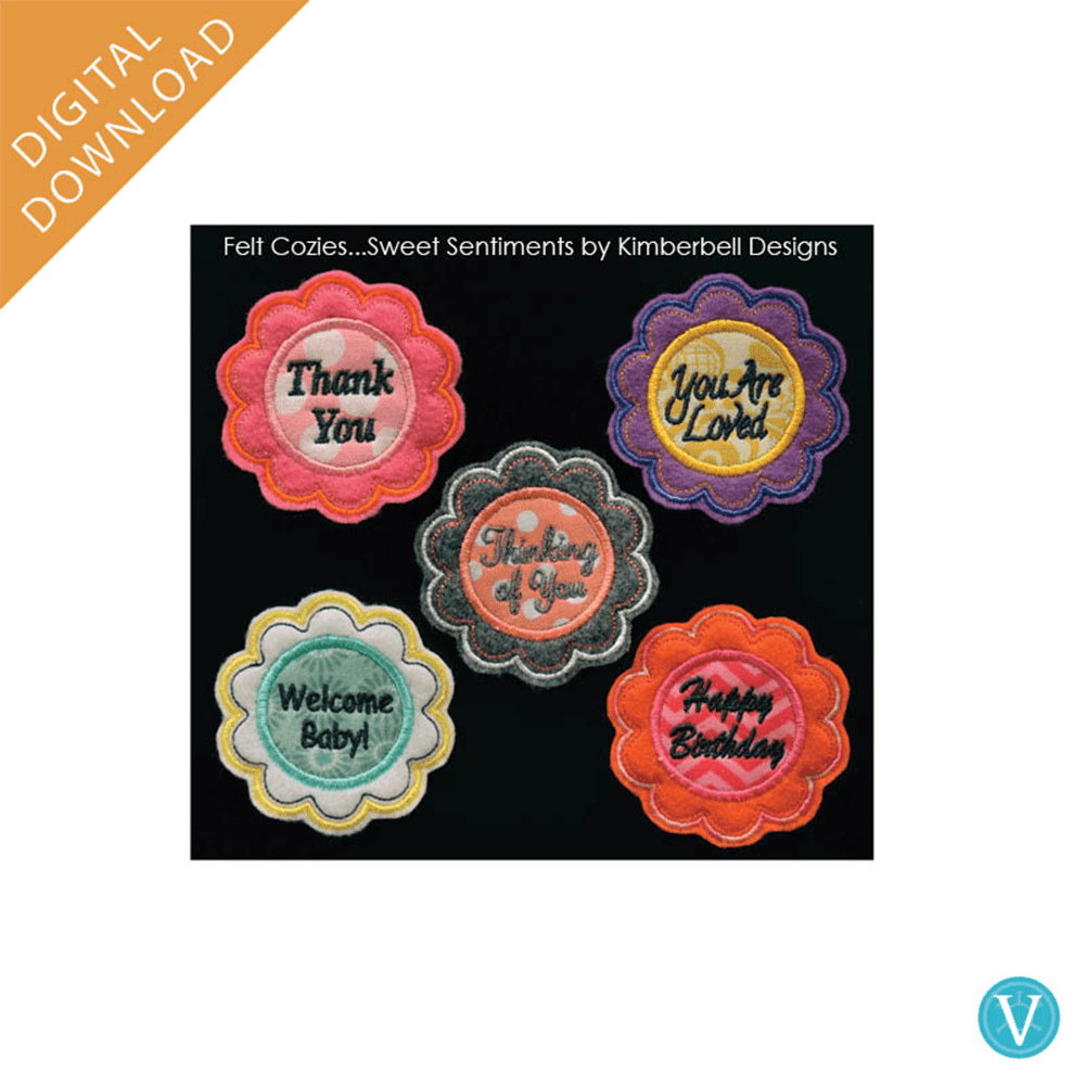 Felt Cozies: Sweet Sentiments