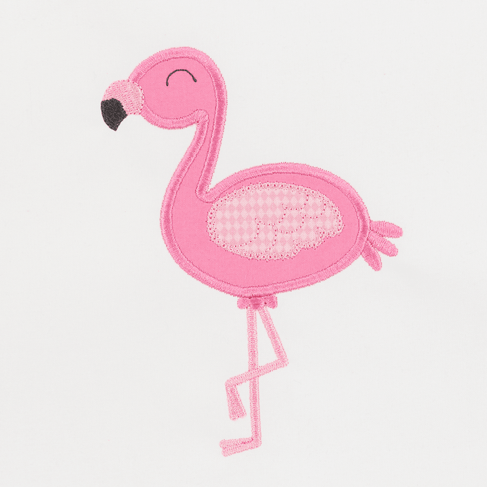 Flamingo Applique 1