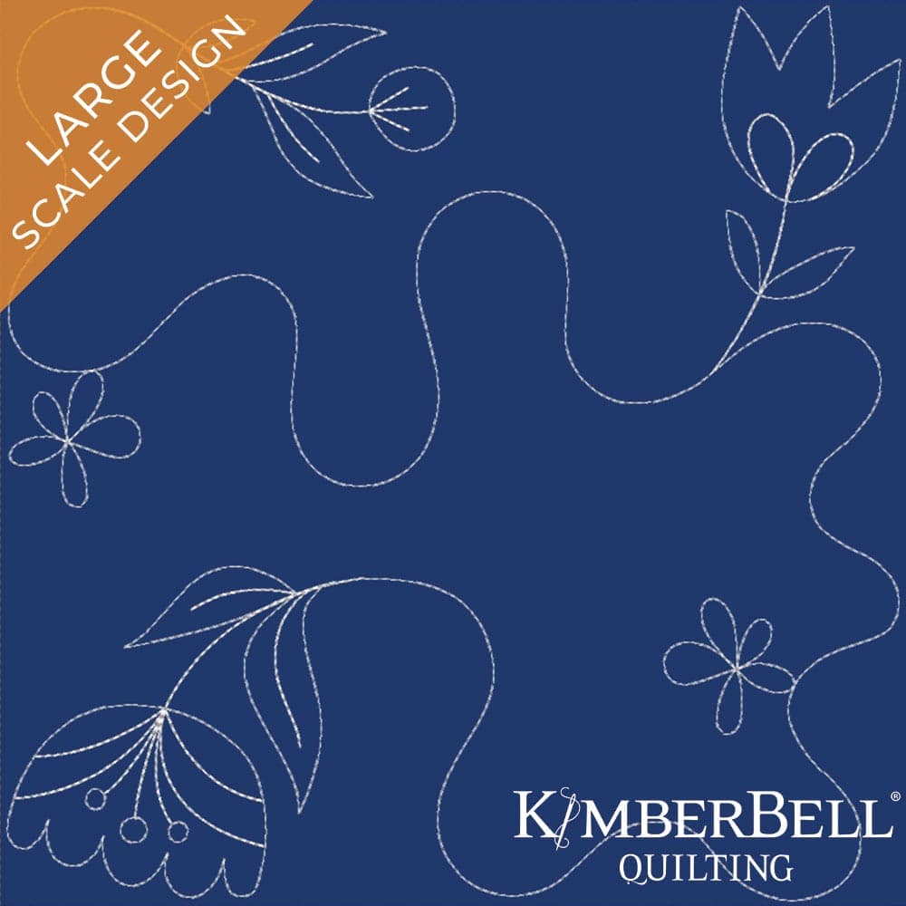 Floral 13 - Background Quilting