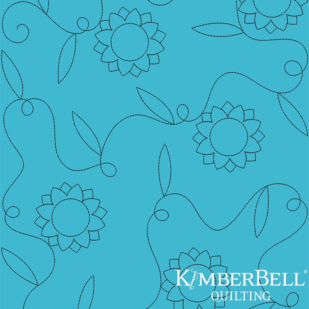 Floral 22 - Background Quilting