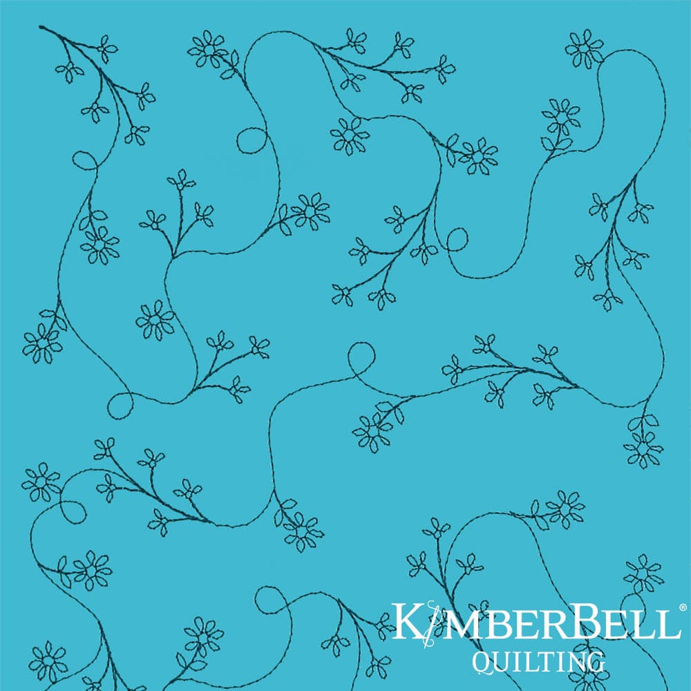 Floral 5 - Background Quilting