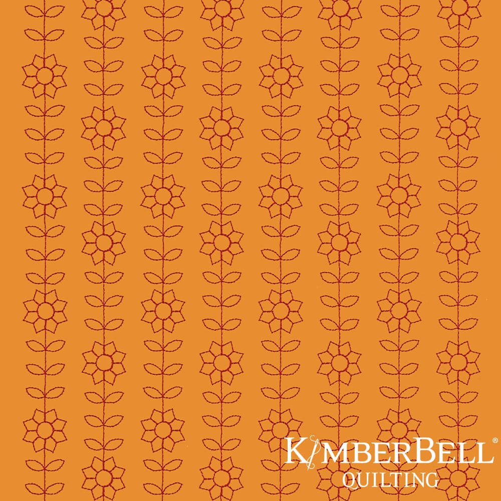 Floral 6 - Background Quilting