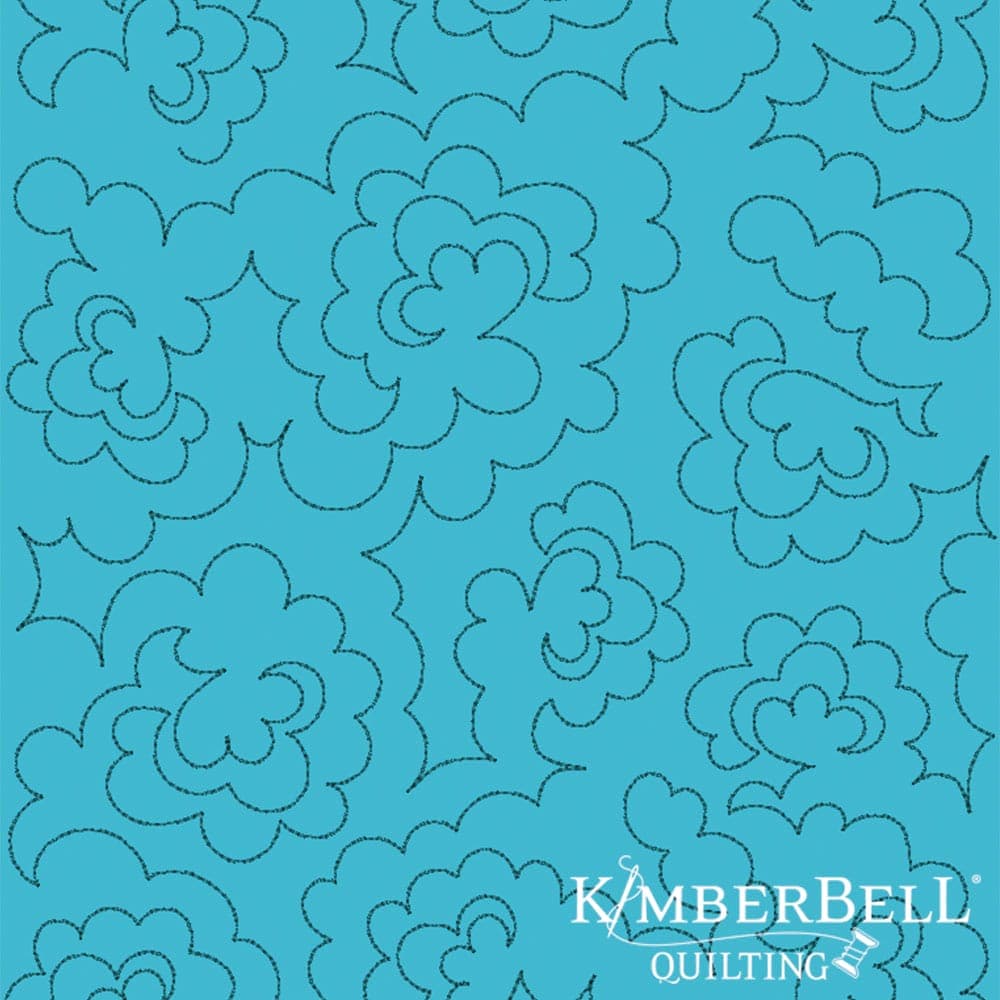 Floral 7 - Background Quilting
