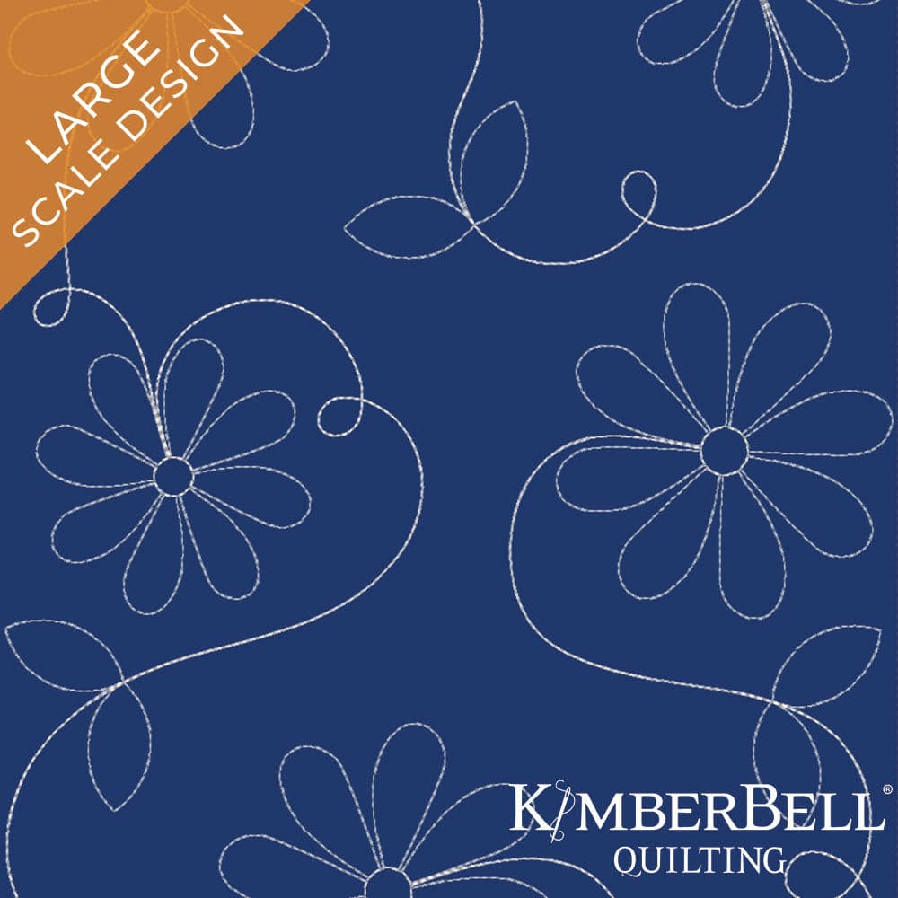 Floral 9 - Background Quilting