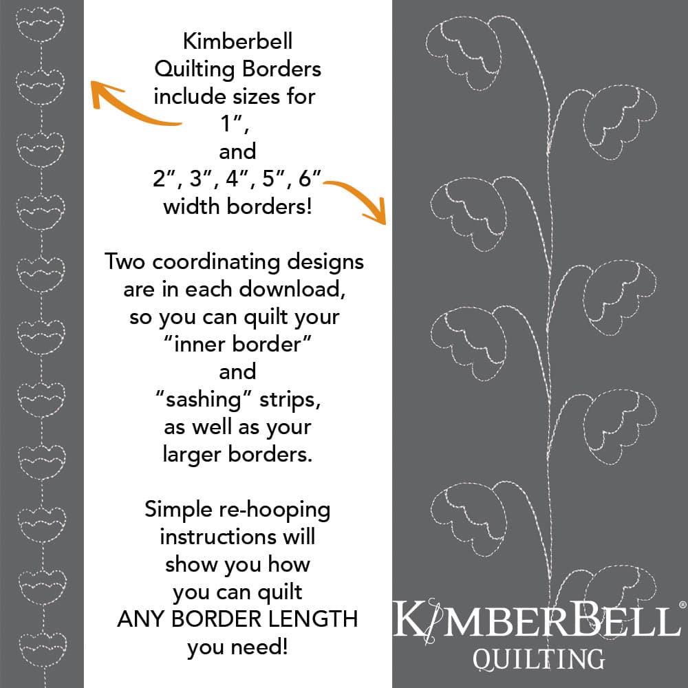 Floral Border 2 - Background Quilting