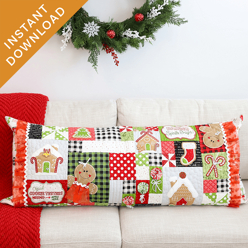 Ginger's Kitchen Bench Pillow