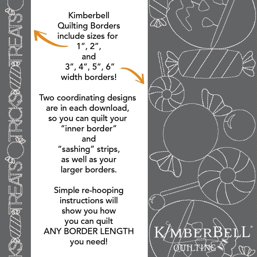 Halloween Border 3 - Background Quilting