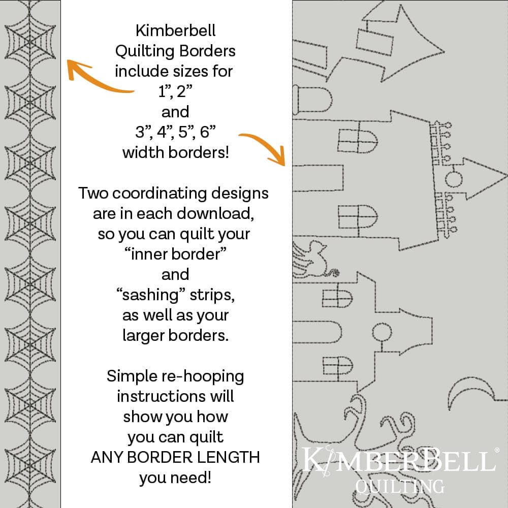 Halloween Border 5 - Background Quilting