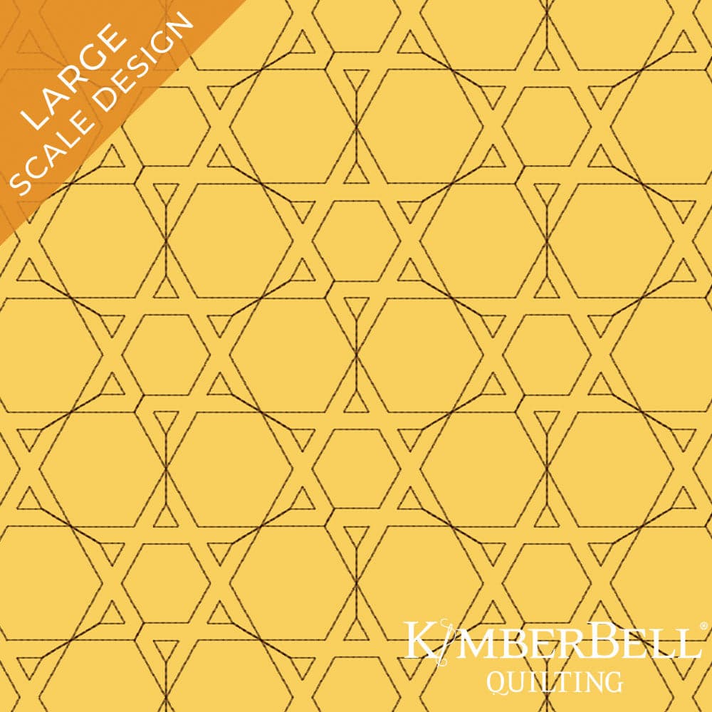 Hanukkah 4 - Background Quilting