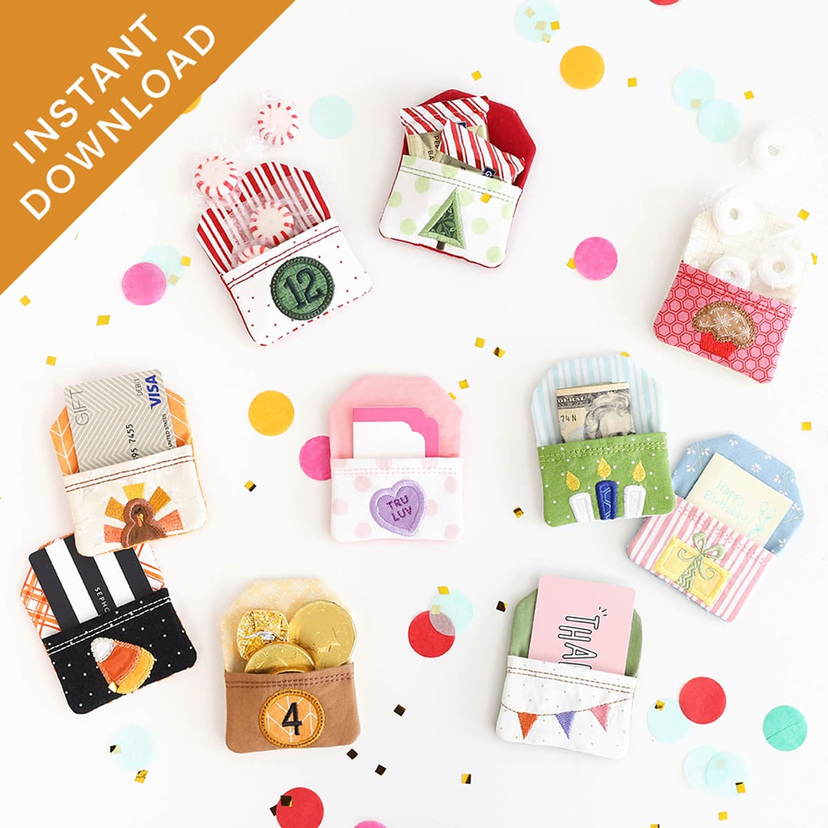 Happy Everything! Pocket Tags & Banners