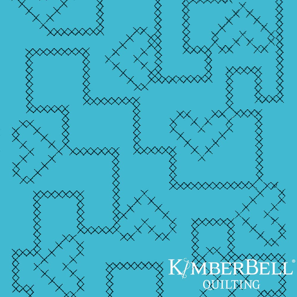 Hearts 5 - Background Quilting