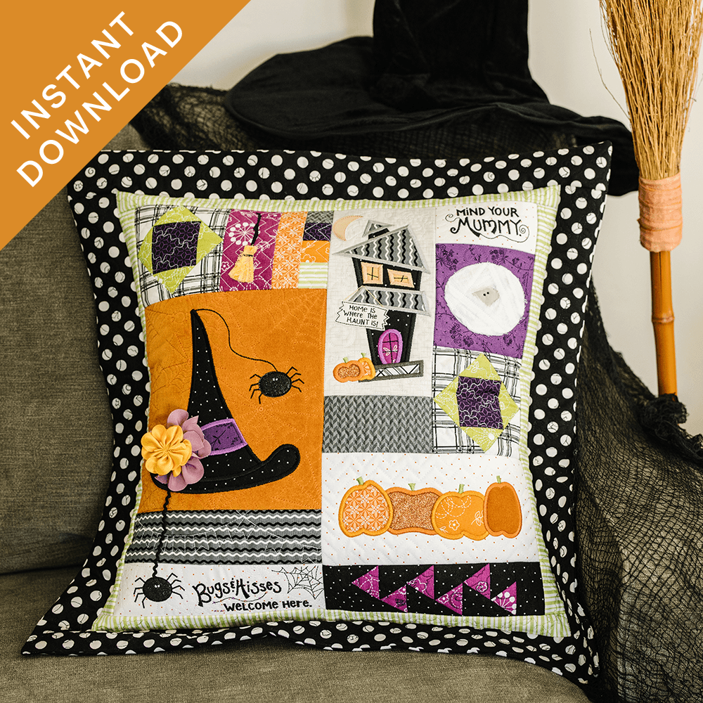 Home Is Where The Haunt Is 22 x 22" Pillow