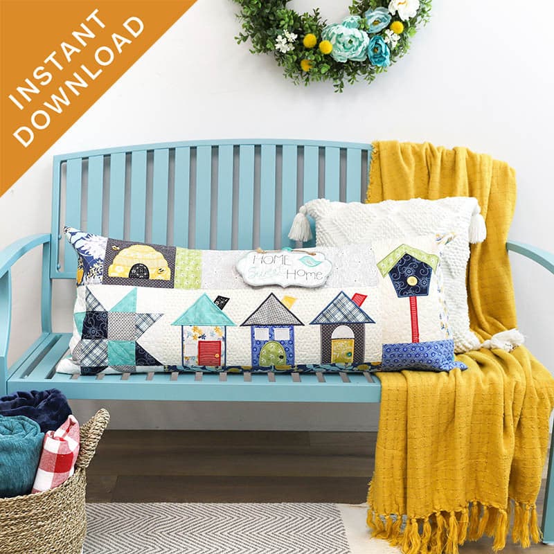 Home Sweet Home Bench Pillow