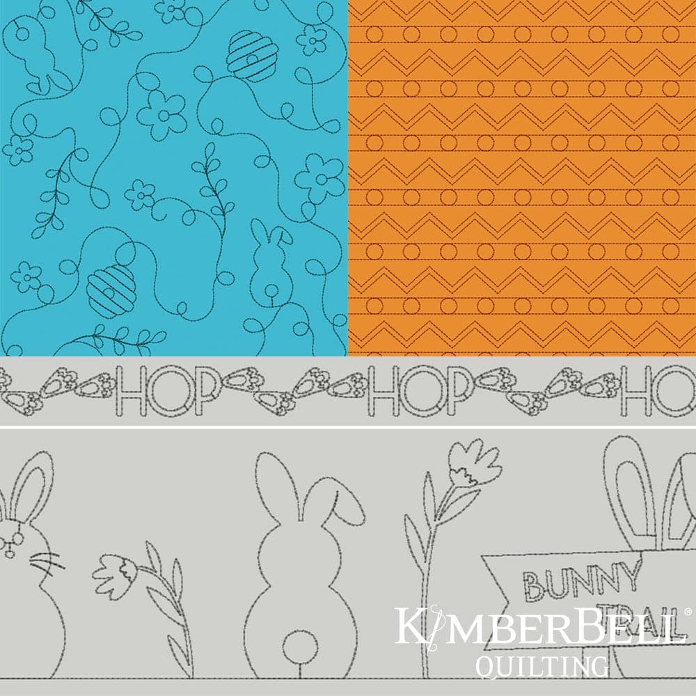 Hoppin' Down the Bunny Trail Quilting Bundle - Background Quilting
