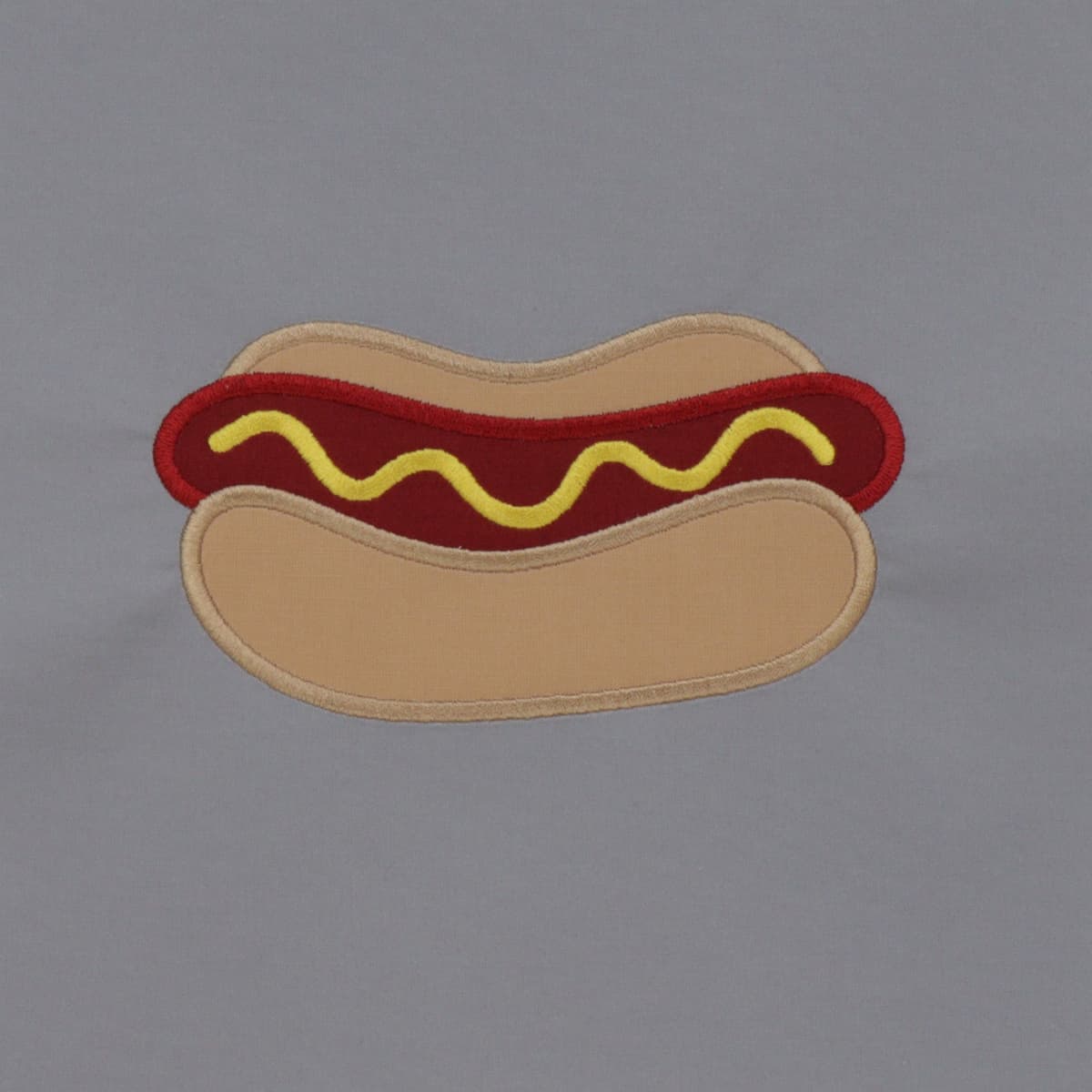 Hot Dog Applique 1