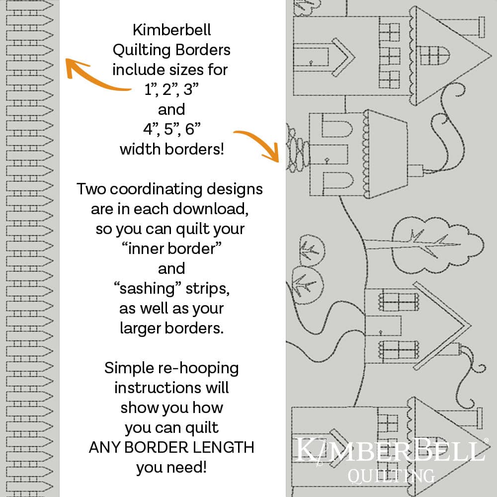House Border 1 - Background Quilting