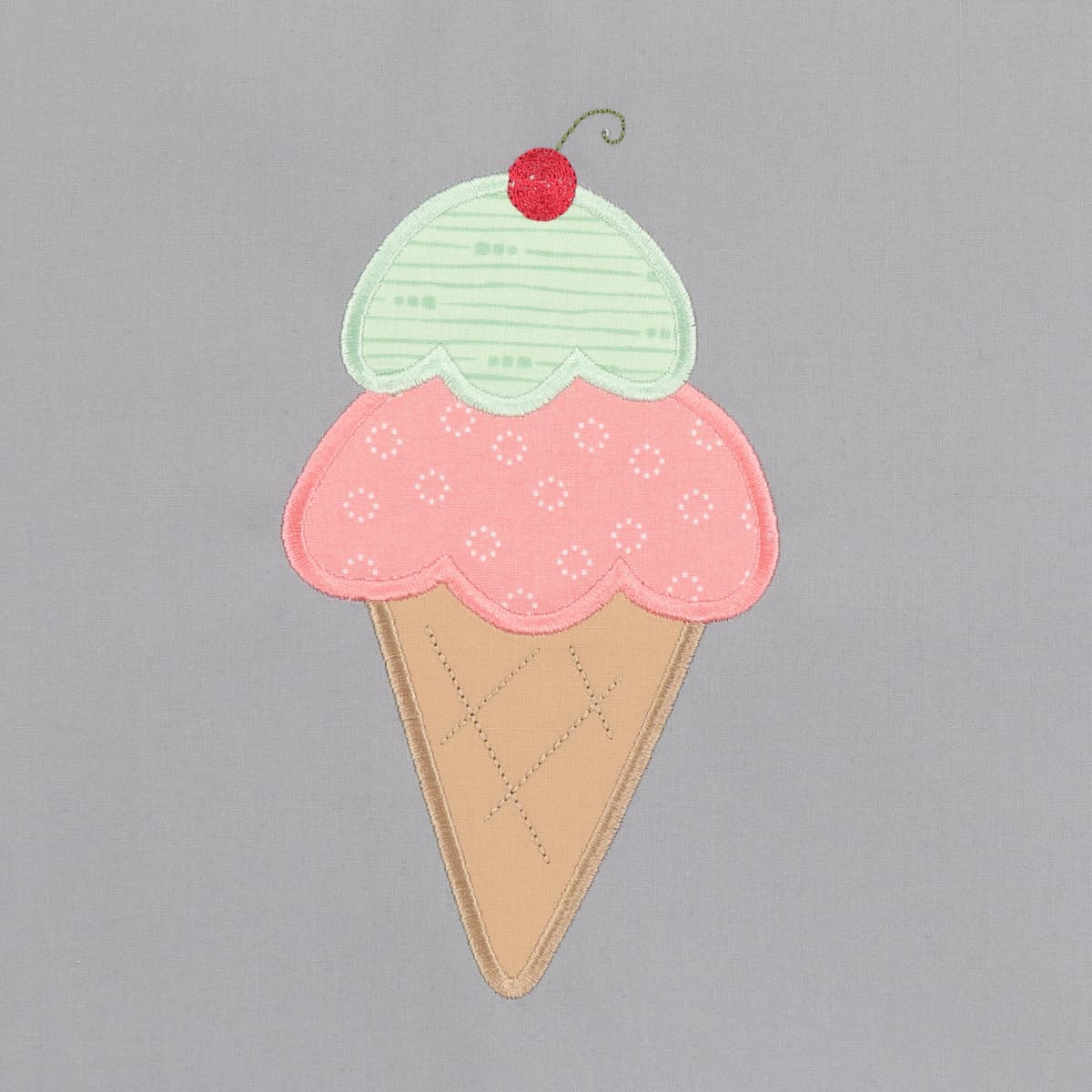 Ice Cream Applique 2