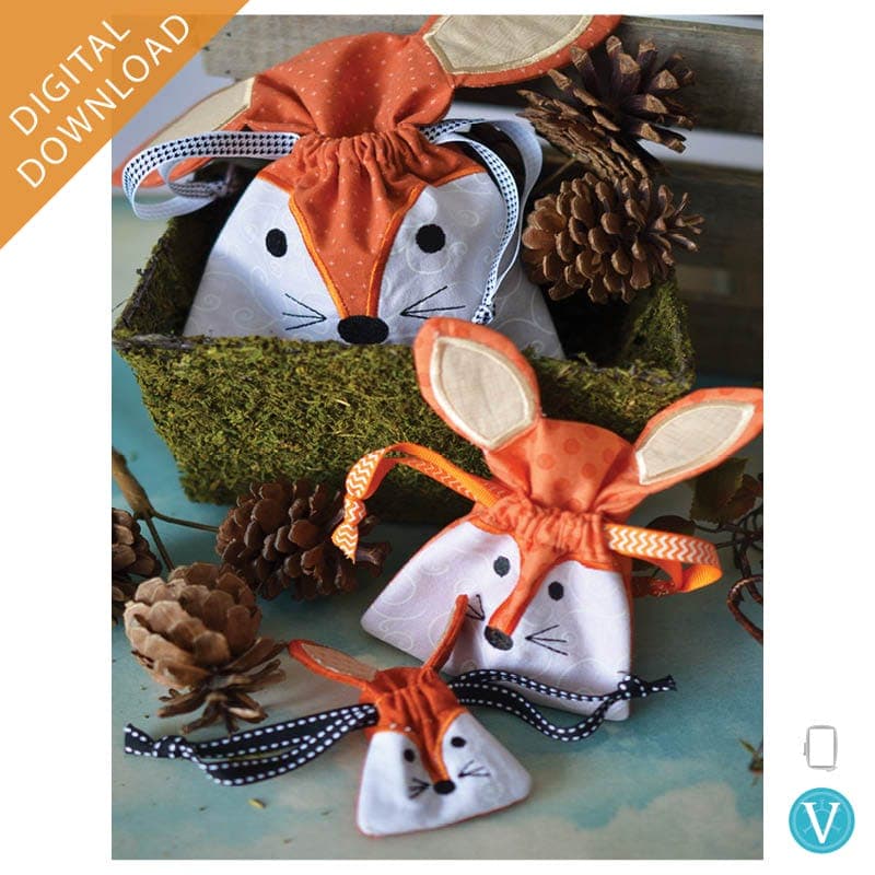It's a Cinch Gift Bags: Woodland Animals Fox
