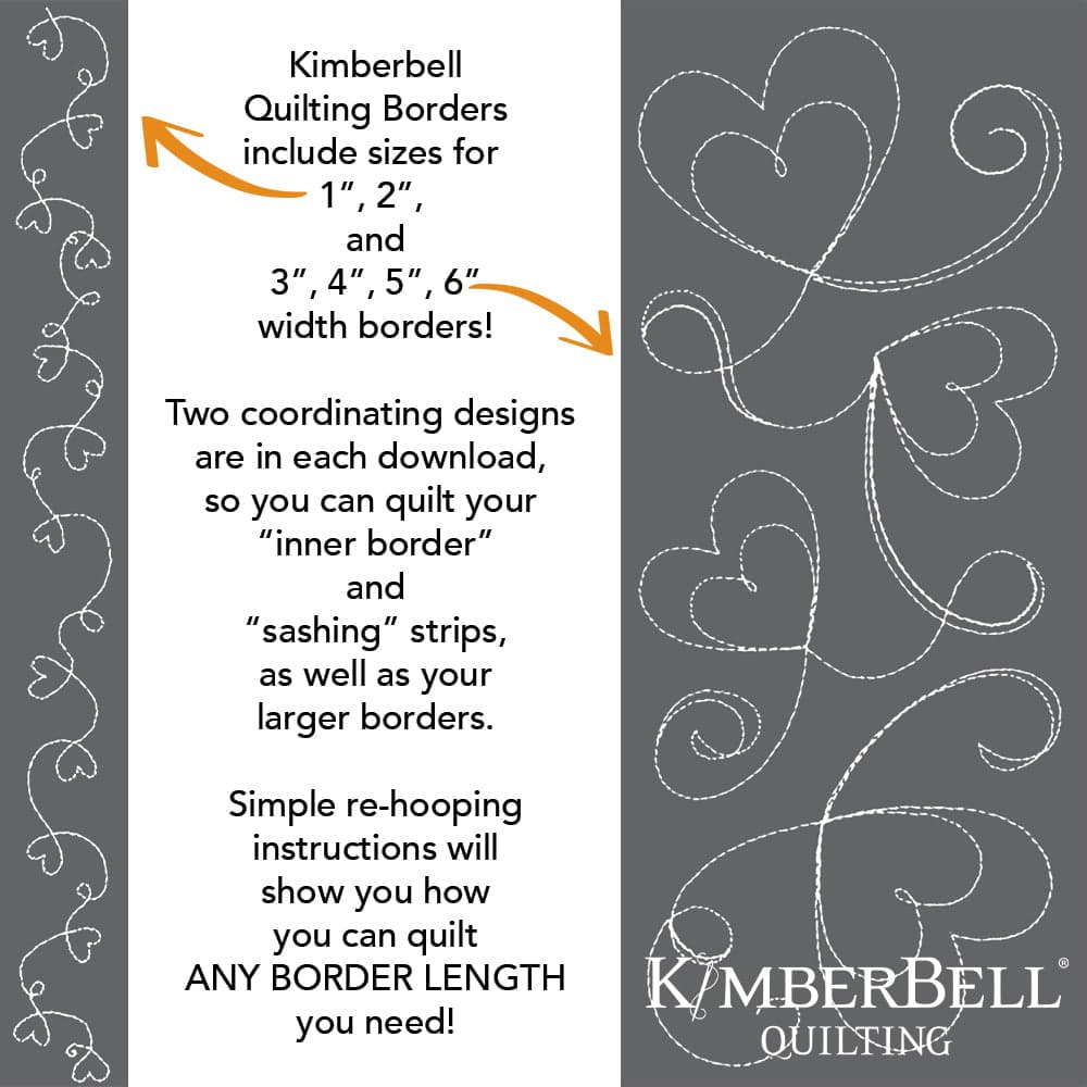 Valentine Border 2 - Background Quilting
