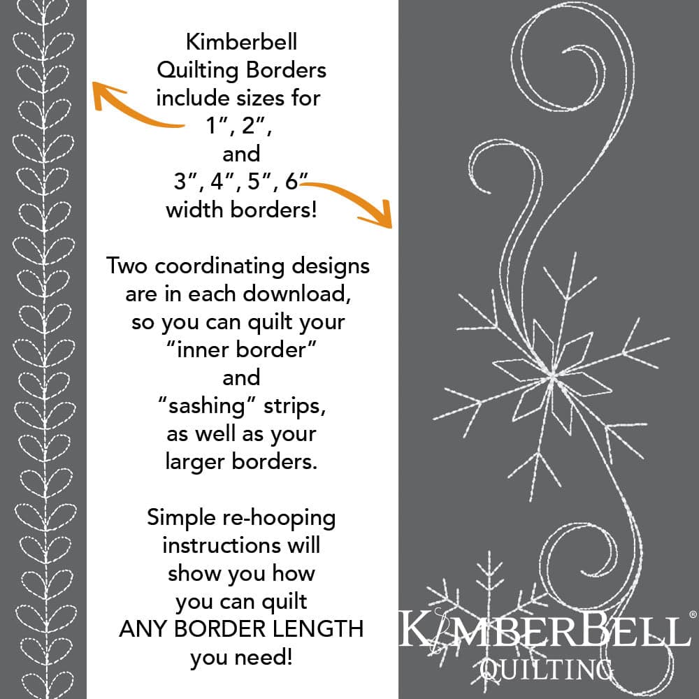 Christmas Border 2 - Background Quilting