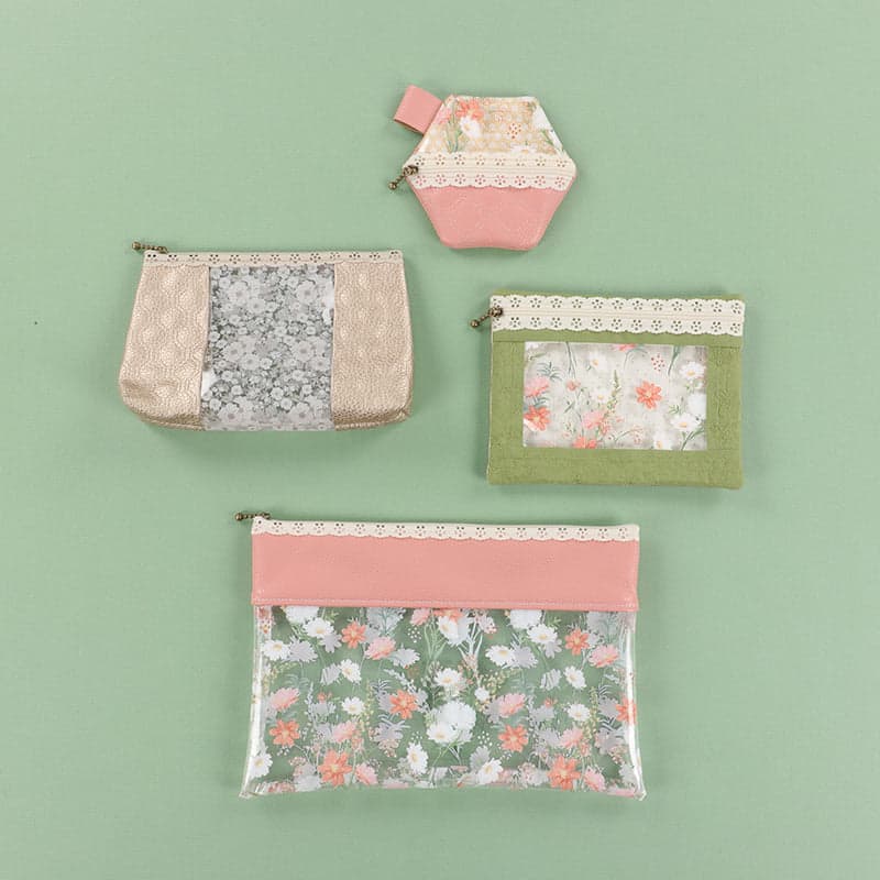 Kimberbell Peek-A-Bloom Zipper Pouches — image 1