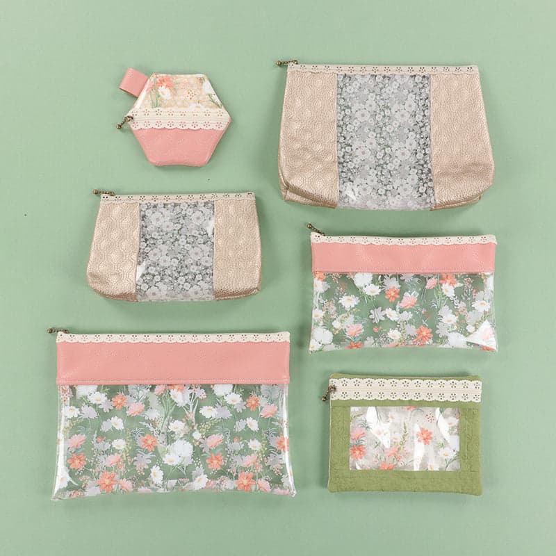 Kimberbell Peek-A-Bloom Zipper Pouches — image 8