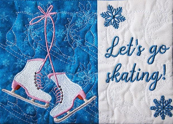 Laurie Kent Designs Xmas Mug Rugs Machine Embroidery — image 2