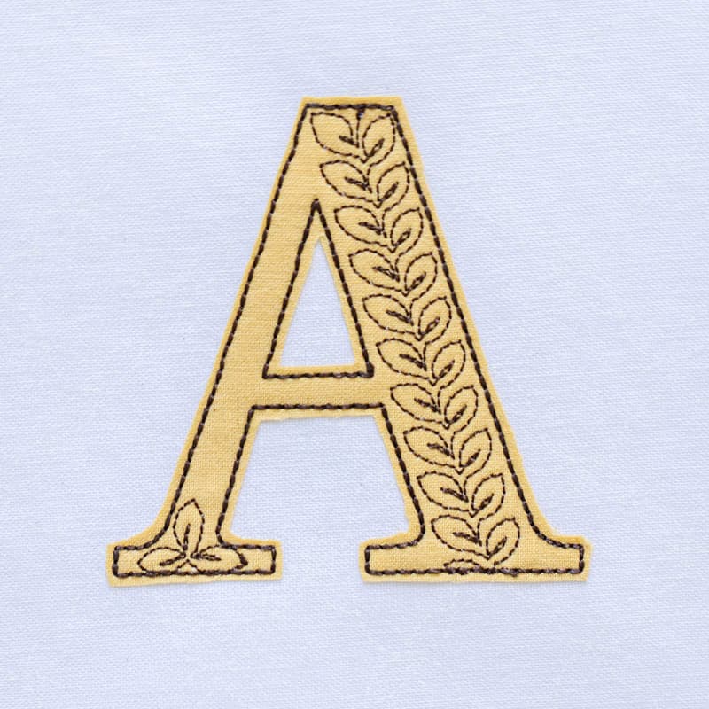 Leafy Vine Alphabet