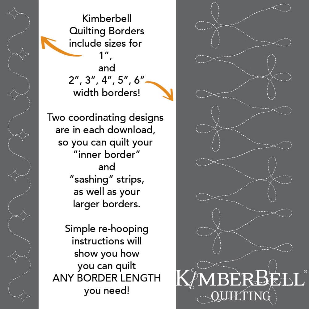 Loops Border 1 - Background Quilting