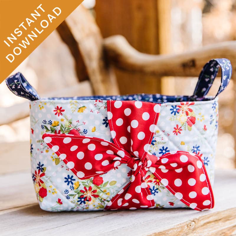 Loves Me Knot Basket (Sewing)