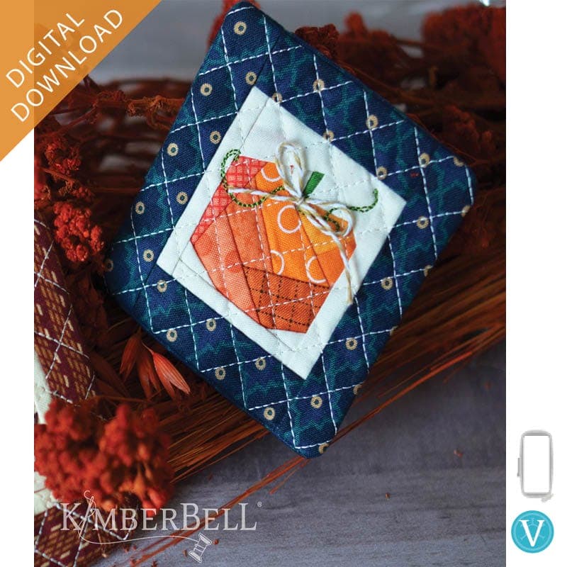 Machine Embroider by Number: Pumpkin