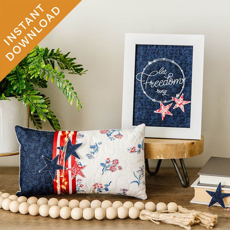 Gloria Mini Pillow & Framed Decor