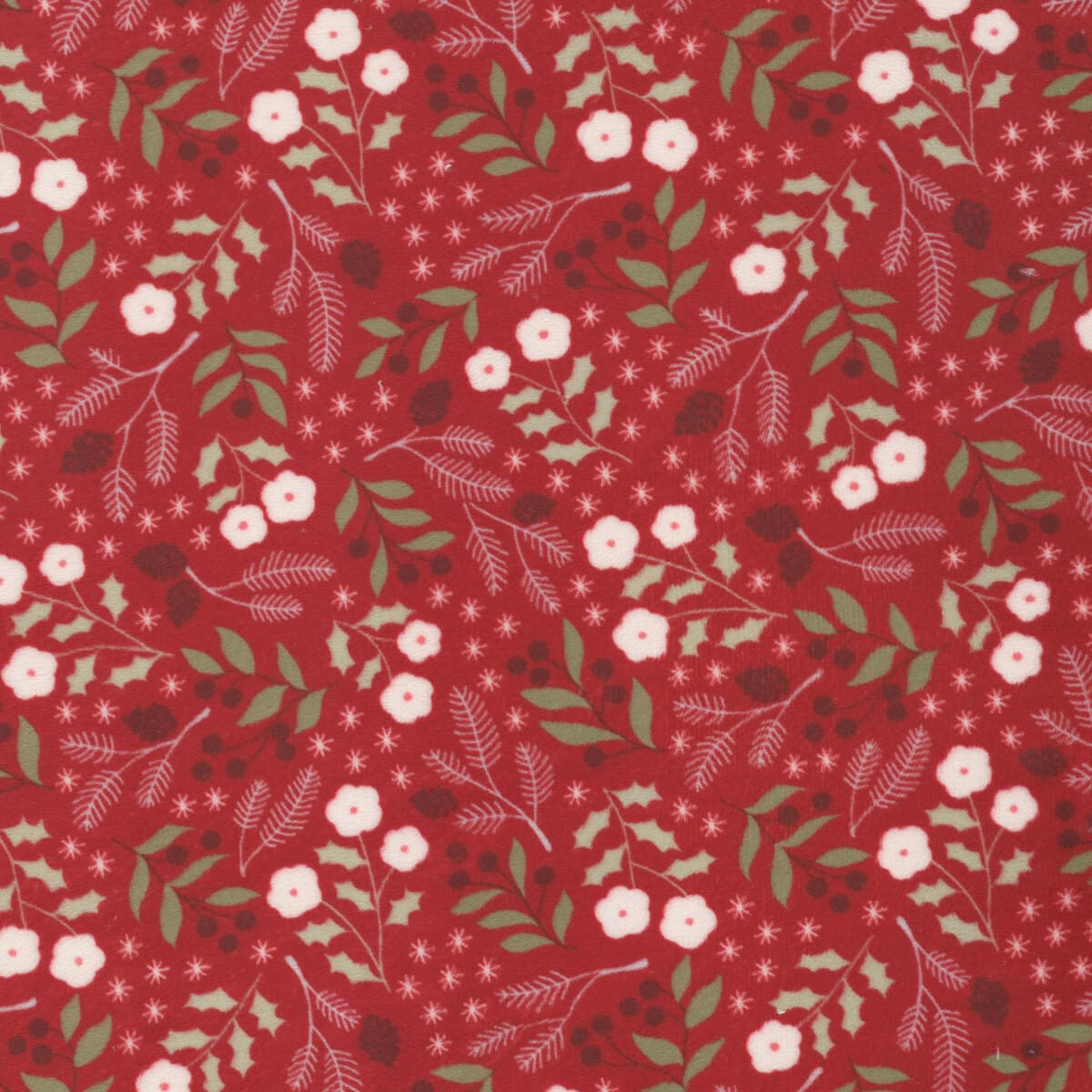 Moda Christmas Eve Cuddle Cranberry — image 1