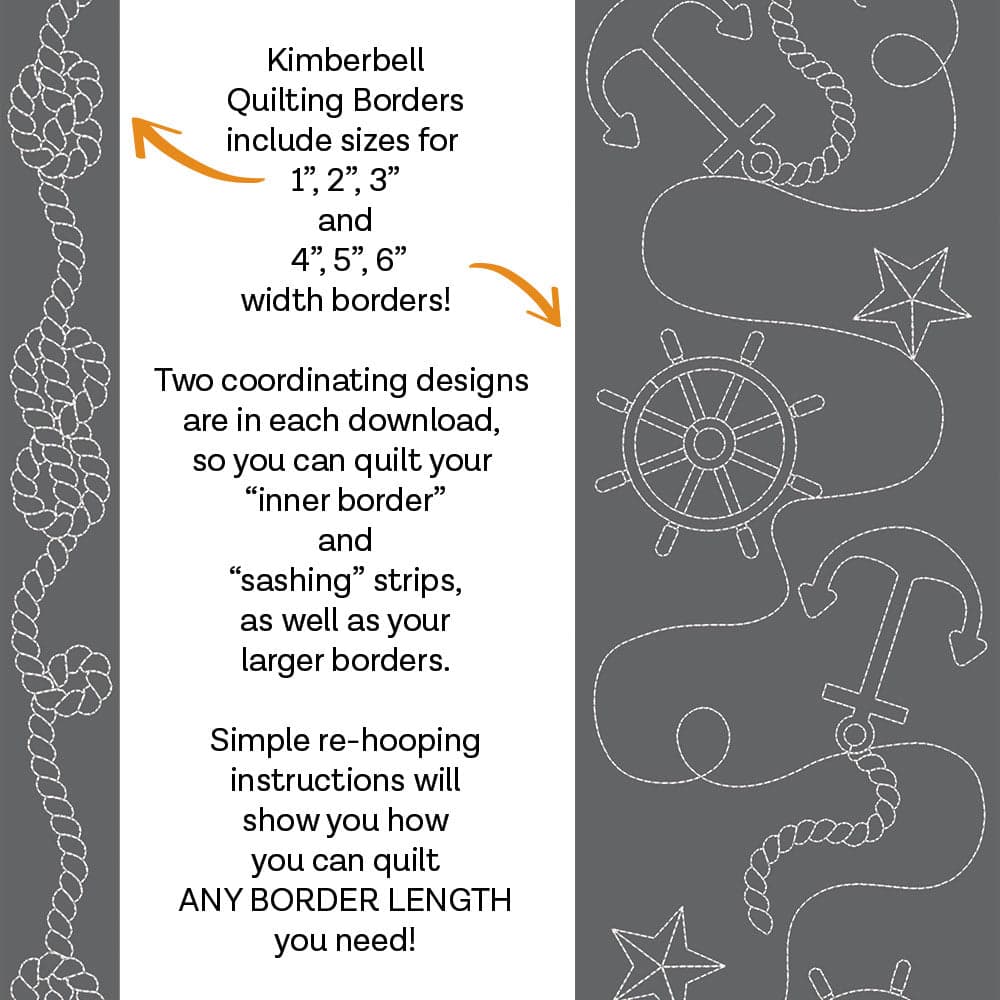 Nautical Border 1 - Background Quilting