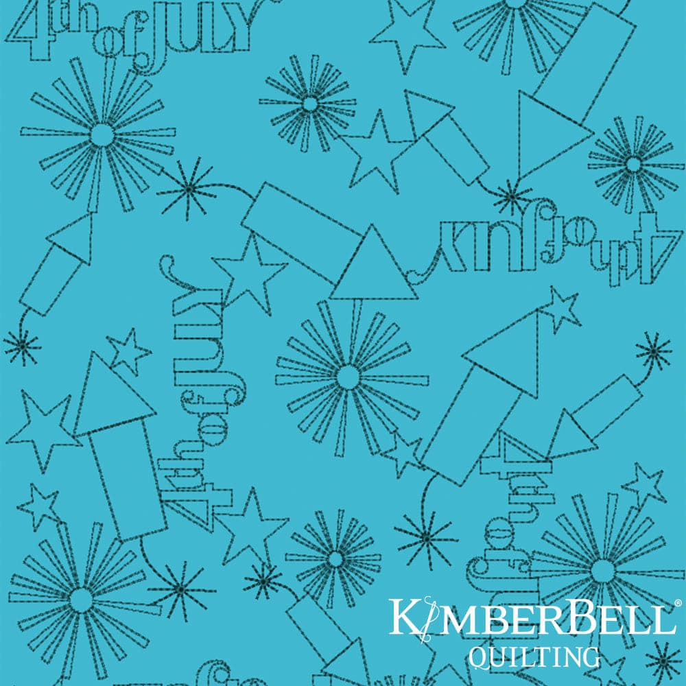 Patriotic 4 - Background Quilting