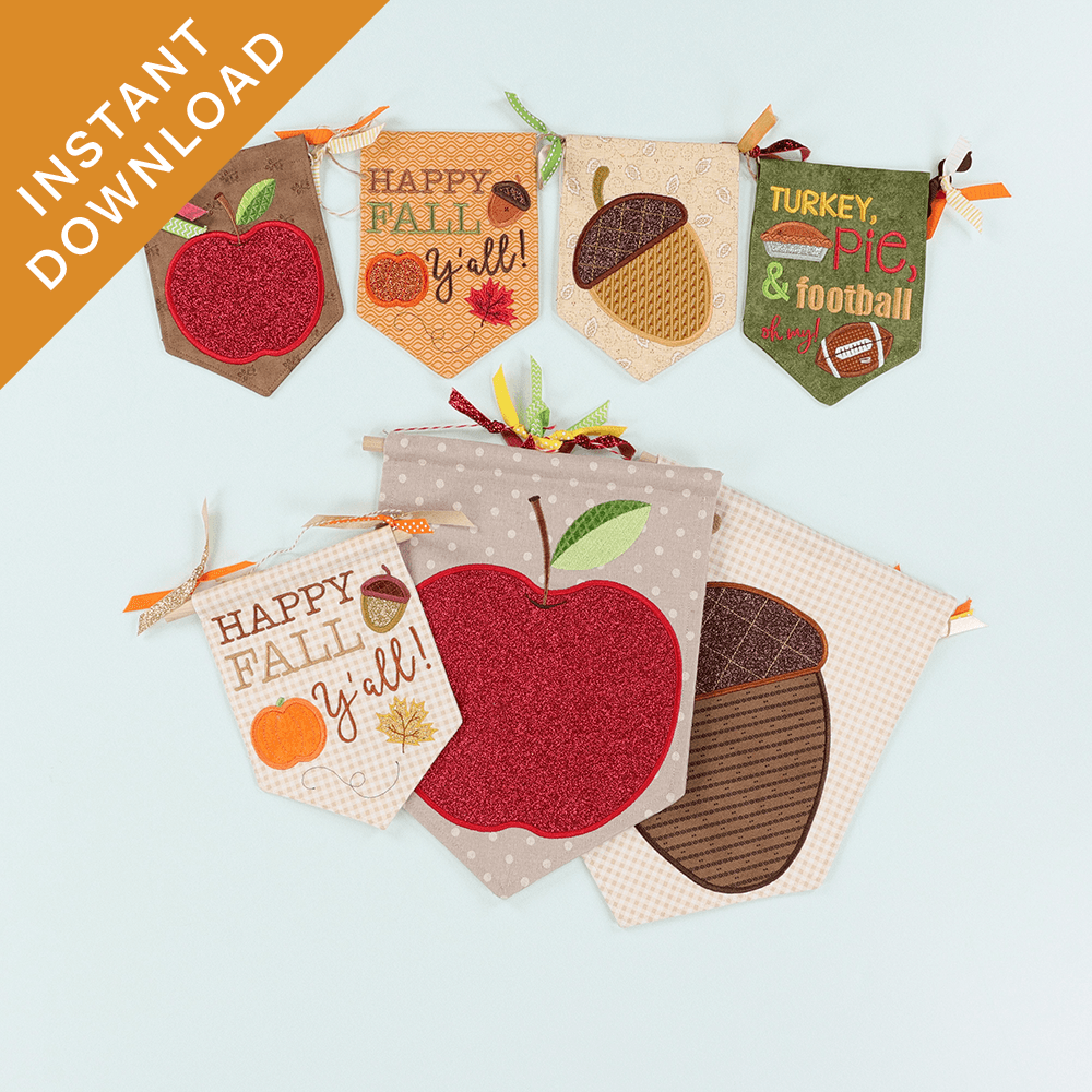 Pennants & Banners: Happy Fall Y'all