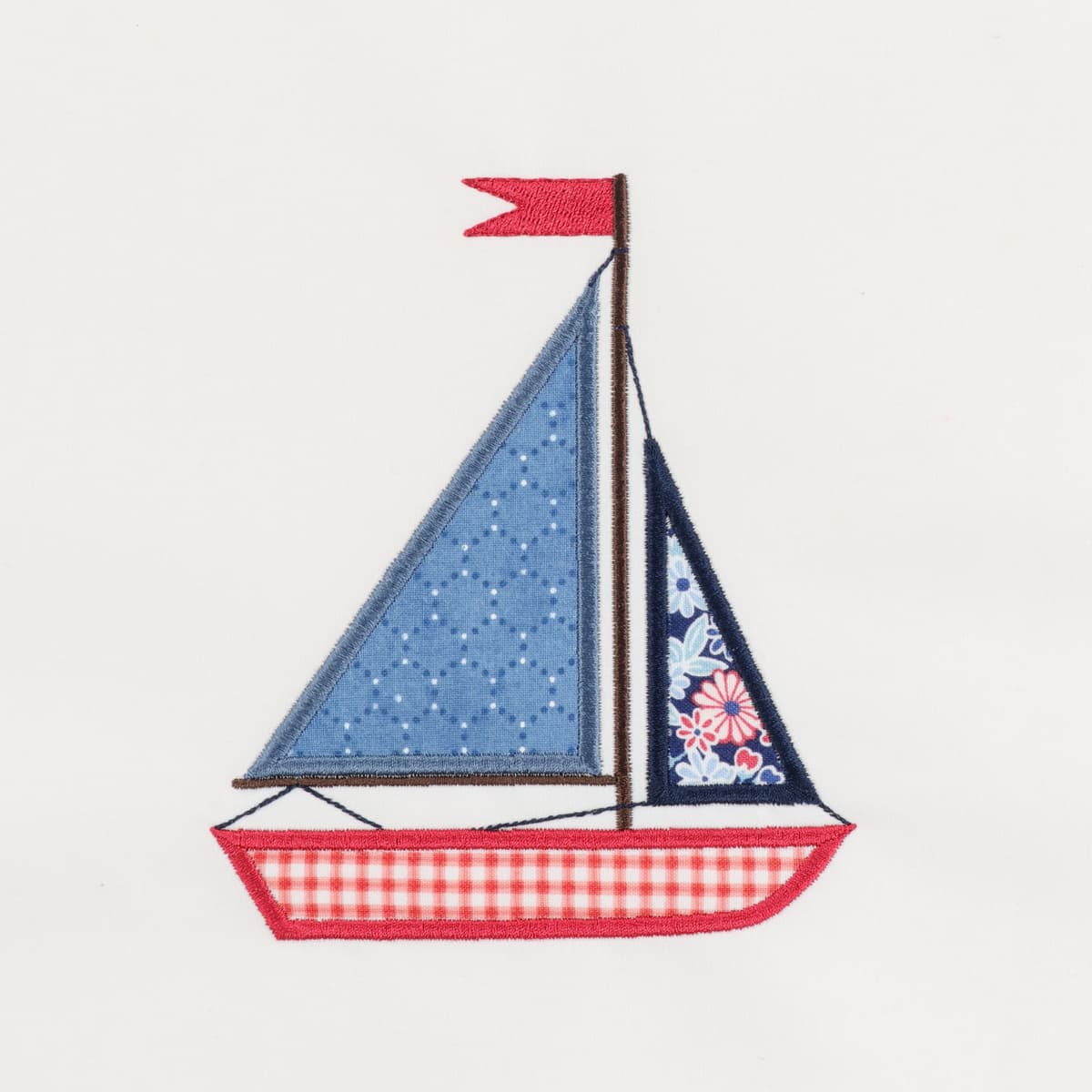 Sailboat Applique 1