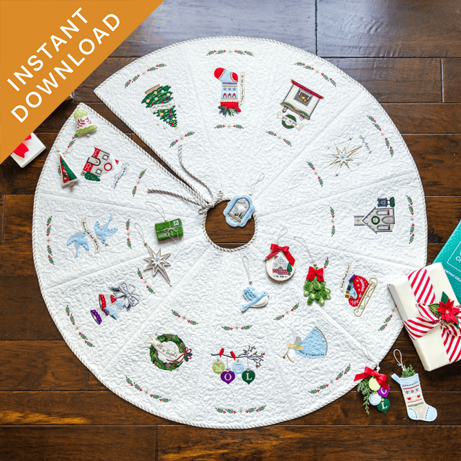 Sing Noel Tree Skirt Bundle