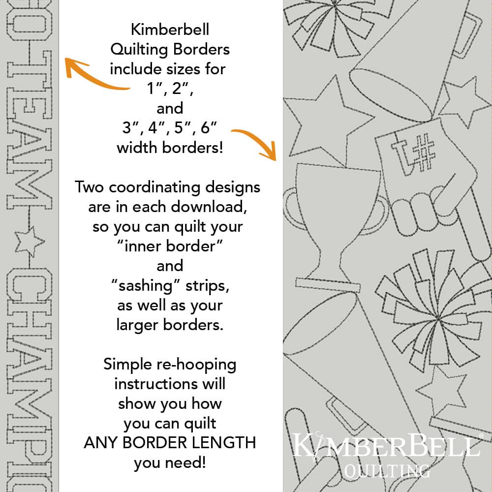 Sport Border 1 - Background Quilting
