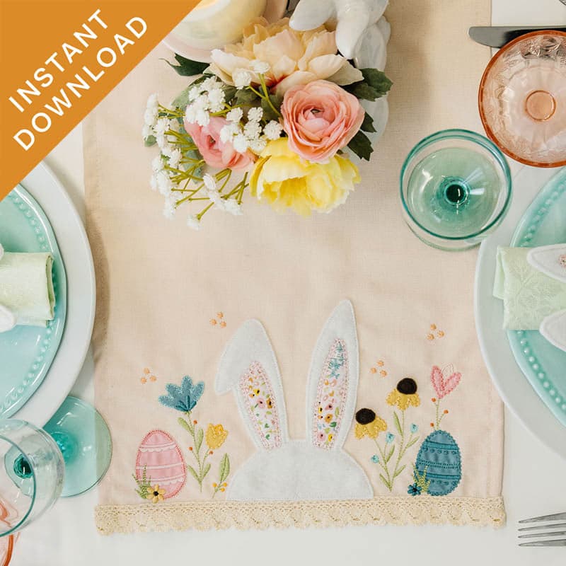 Spring Table Runner