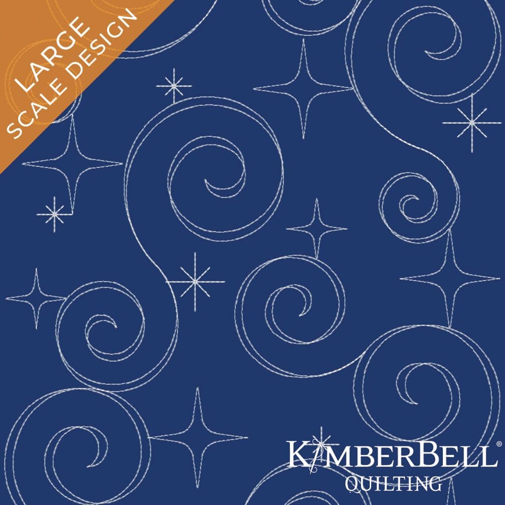 Stars 13 - Background Quilting