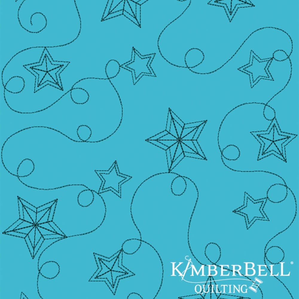 Stars 8 - Background Quilting