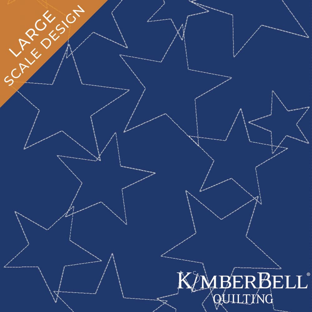 Stars 9 - Background Quilting