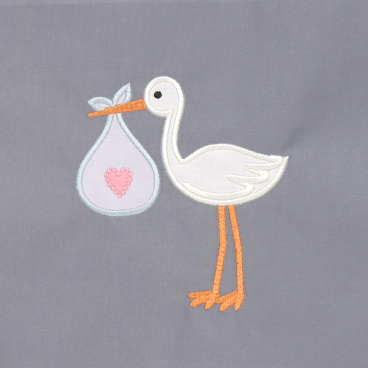 Stork Applique 1